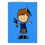 Budgie Boy card (C112b3)