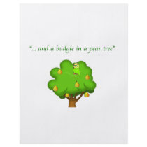Budgie in a Pear Tree flyers by nature_art Budgie in a Pear Tree flyers