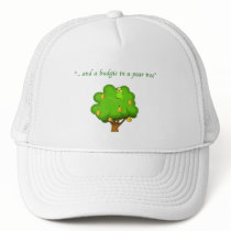 Budgie in a Pear Tree hats