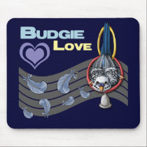 Budgie Love "Cutie" Mousepad