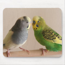 Budgie Mousepad by mavimet Budgie Mousepad