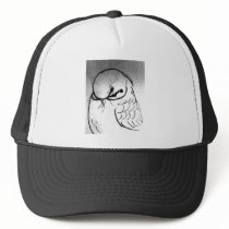 Budgie Portrait hats
