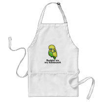 Budgies ate my homework aprons