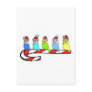 Budgies- Christmas Postcards