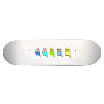 Budgies Parakeet Skateboard