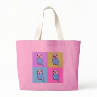 Budgies Pop Art bag