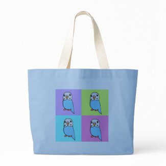 Budgies Pop Art bag