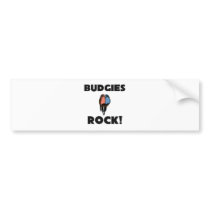 Budgies Rock bumper stickers by AnimalShirts Budgies Rock bumper stickers