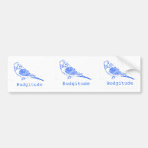 Budgitude Bumper Stickers