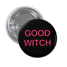 Buen botón de la bruja pins