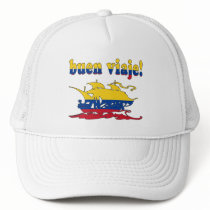 Buen Viaje - Good Trip in Colombian - Vacations Mesh Hats