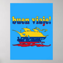 Buen Viaje - Good Trip in Colombian - Vacations Poster