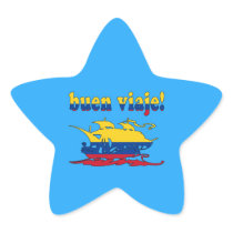 Buen Viaje - Good Trip in Colombian - Vacations Stickers
