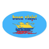 Buen Viaje - Good Trip in Colombian - Vacations Stickers