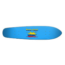 Buen Viaje - Good Trip in Ecuadorian - Vacations Skateboard Decks