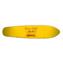 Buen Viaje Good Trip in Spanish Vacations Travel Skate Board Deck