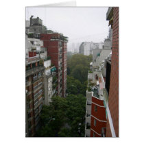 Buenos Aires Apartments In Argentina Greeting Cards