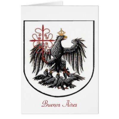 BUENOS AIRES, ARGENTINA CARD by TravisTeel