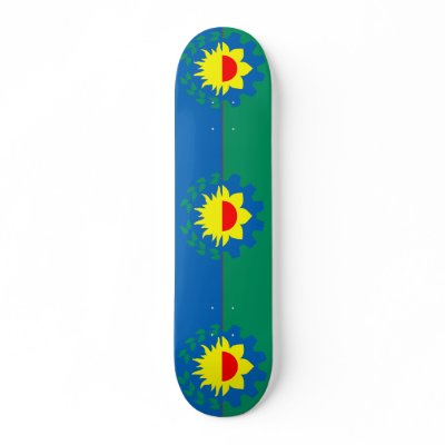 Buenos Aires, Argentina flag Skateboard Deck by FlagLibrary
