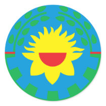 buenos aires, Argentina Round Stickers