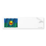 Buenos Aires waving flag Bumper Sticker