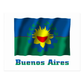 Buenos Aires Argentina Flag Postcards & Postcard Template Designs