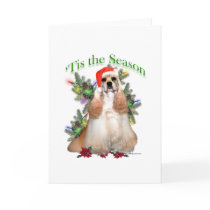 Buff Cocker Spaniel 'Tis the Season cards by GreyWolfCreation Buff Cocker Spaniel 'Tis the Season cards