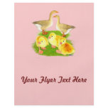 Buff Goose Family Flyers