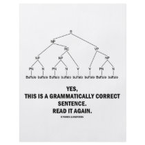 Buffalo (8 Times) Grammatically Correct Sentence flyers