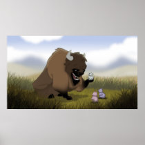 Buffalo and Friends Poster