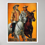 Buffalo and Pawnee Bill - Print