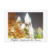 Buffalo Asylum for the Insane postcards