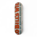 Buffalo Bill's Wild West Show skateboards by CircusArt Buffalo Bill's Wild West Show skateboards