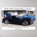 Buffalo Bill Corvette/ Hot Rod Show & Poker Run posters