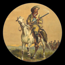 Buffalo Bill "The Scout" Vintage Advertisement stickers