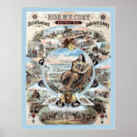Buffalo Bill ~ Vintage Advertising Poster. posters