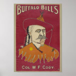 Buffalo Bill's Colonel W. F. Cody Poster posters