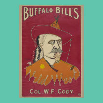 Buffalo Bill's Colonel W. F. Cody Poster posters