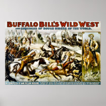Buffalo Bill's Wild West - A Congress of Indians Print