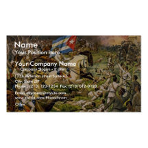 Buffalo Bill's wild west and congress of rough rid Business Card