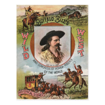 Buffalo Bills Wild West Show 1893 Vintage Ad Post Cards