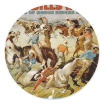 Buffalo Bill's Wild West Show Sticker