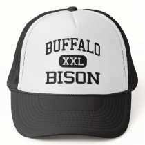 Buffalo - Bison - High School - Buffalo Wyoming Trucker Hat