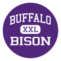 Buffalo - Bison - Junior - Buffalo Texas stickers