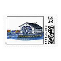 Buffalo Canoe Club Boat House stamps