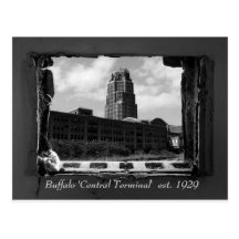 Buffalo 'Central Terminal'  est. 1929 Post Card