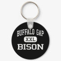 Buffalo Gap - Bison - High - Swoope Virginia keychains by customteamsportswear Buffalo Gap - Bison - High - Swoope Virginia keychains