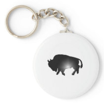 Buffalo Glare Keychain