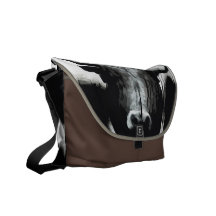 Buffalo head courier bag