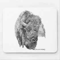 Buffalo Head Mouse Mats